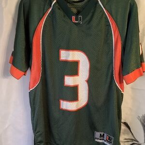 Team Apparel Green and Orange Kids Jersey